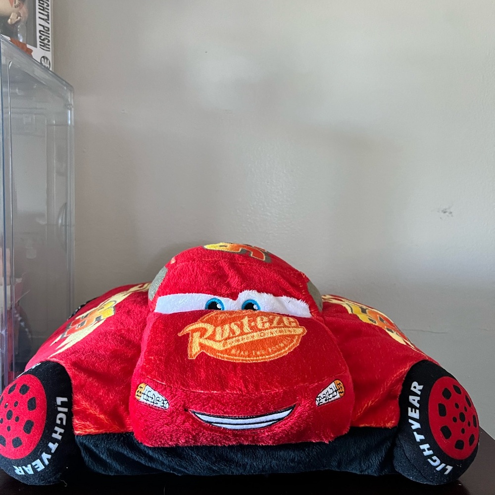 Red Lightning McQueen Plush Pillow Pet
